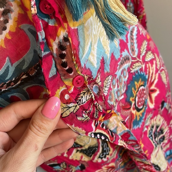 RAJ Made in India vintage dress 100% cotton - Picture 10 of 12